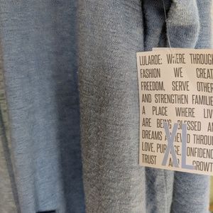 New w tags XL baby blue Sarah sweater material